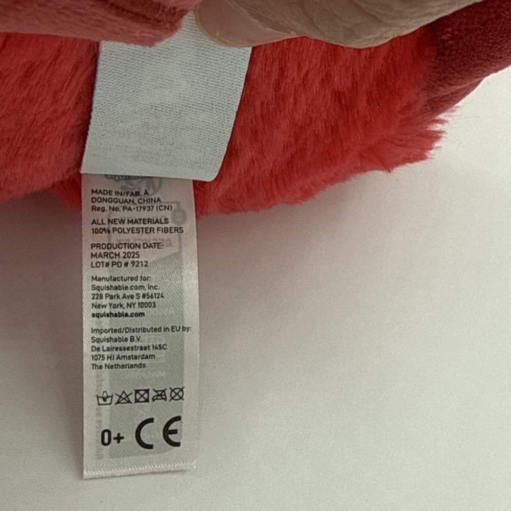 Squishable Mini Cardinal Plush Red 10" Soft Plushie Stuffed Animal Bird NWT - Picture 11 of 12